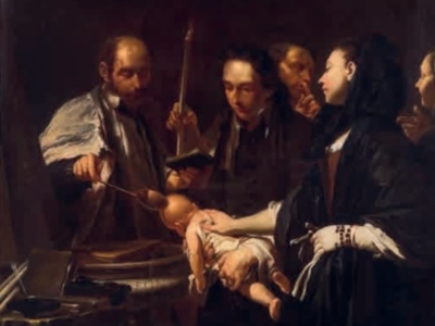 P.-C. Trémolières, Il battesimo, 1733-1734, Torino, Museo di Arti Decorative Accorsi-Ometto