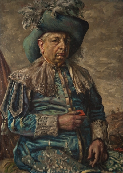 Giorgio de Chirico, Autoritratto in costume