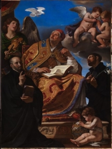 San Gregorio Magno con i santi Ignazio de Loyola e Francesco Saverio, National Gallery di Londra